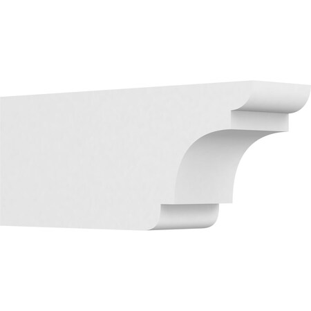Ekena Millwork Standard New Brighton Architectural Grade PVC Rafter Tail, 5"W X 8"H X 20"L RFTP05X08X20NEB